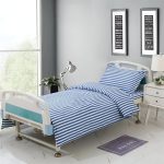 blue and white line sheet