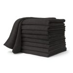 black towel