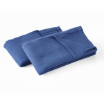 dark blue towel