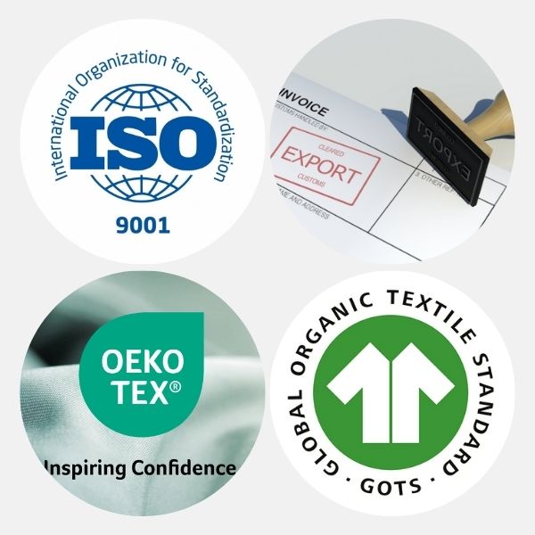 Our Quality Certifications as per Global Standards