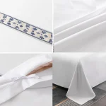 closer look of bedsheet