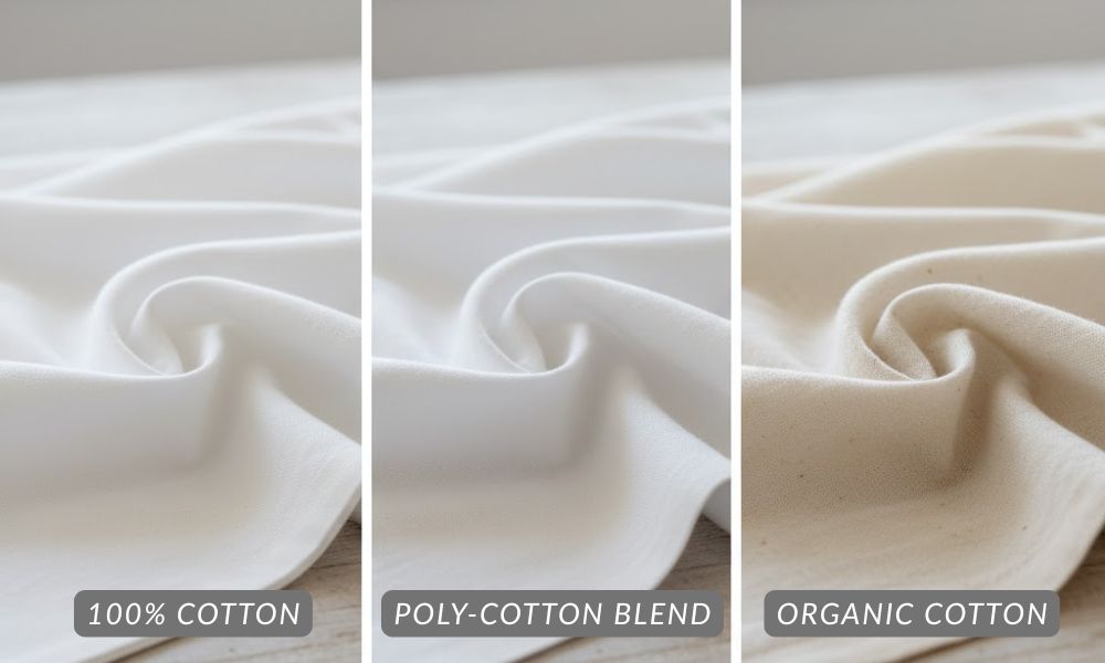Cotton vs Blends vs Organic fabrics 